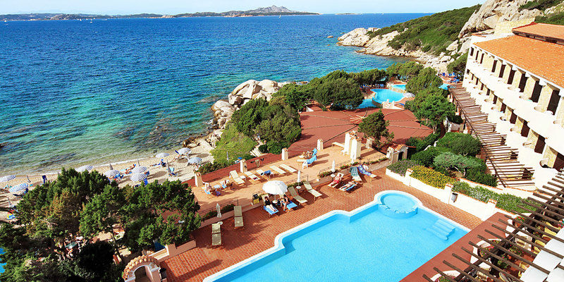 Grand Hotel Smeraldo Beach Baja Sardinia Exterior photo