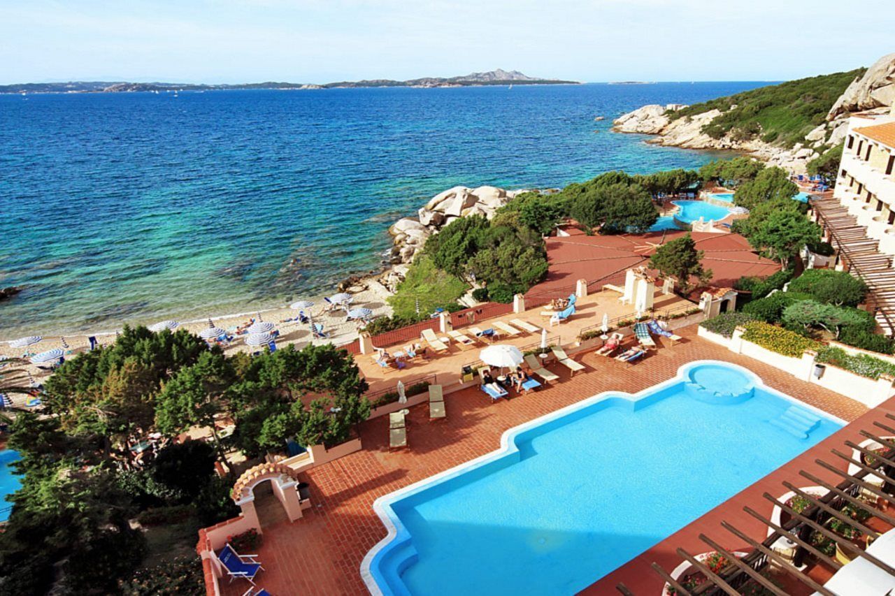Grand Hotel Smeraldo Beach Baja Sardinia Exterior photo